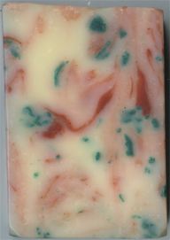 Candy Cane Soap.